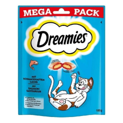 Dreamies Mega Pack Somonlu Kedi Ödül Bisküvisi 180gr