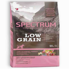 Spectrum Low Grain Kuzu Etli ve Yaban Mersinli Orta Irk Yavru Köpek Maması 12+2kg