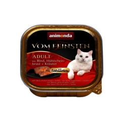 Animonda Vom Feinsten Sığır Etli & Tavuklu Kedi Yaş Mama 100gr