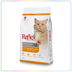 Reflex Adult Tavuklu & Pirinçli Yetişkin Kedi Maması 2 Kg