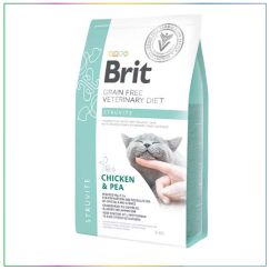 Brit Veterinary Diet Struvite İdrar Yolu Sağlığı Destekleyici Tahılsız Kedi Maması 2 Kg