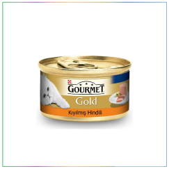 Gourmet Gold Kıyılmış Hindi Etli Kedi Konserve 85 Gr