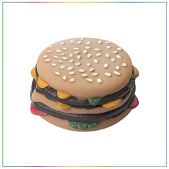 Lion Pets İmparator Cheese Burger Köpek Oyuncağı 4x8 cm