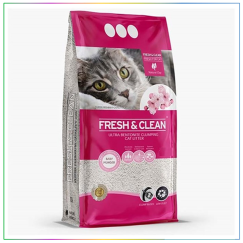 Fresh&Clean 10 lt Bentonit Bebek Pudralı Kedi Kumu