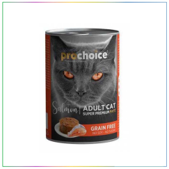 ProChoice Adult Somonlu Kedi Konservesi Pate 400 gram