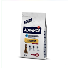 Advance Sensitive Kuzu Etli & Pirinçli Orta/Büyük Irk Yetişkin Köpek Maması 3 Kg