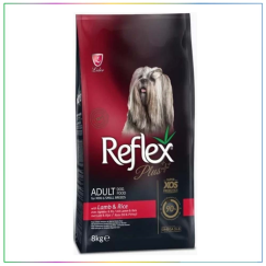 Reflex Plus Mini ve Küçük Irk Kuzulu ve Pirinçli Yetişkin Köpek Maması 8 Kg