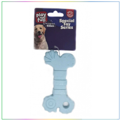 Playfull Kemik Şeklinde Plastik Köpek Oyuncağı 10x5.5 Cm