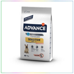 Advance Sensitive Somon & Pirinç Mini Irk Yetişkin Köpek Maması 7 Kg
