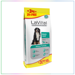 LaVital Büyük Irk Maxi Adult Somonlu Yetişkin Köpek Maması 15kg