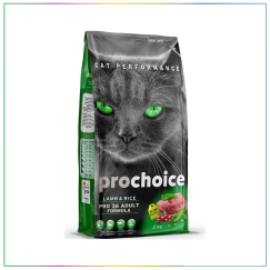 Prochoice Pro 36 Kuzulu & Pirinçli Yetişkin Kedi Maması 2 Kg