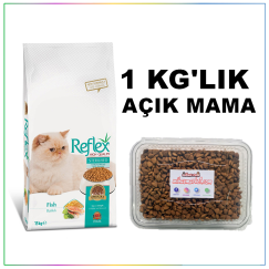 Reflex Kısırlaştırılmış Balıklı 1 Kg Açık Kedi Maması