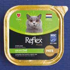 Reflex Plus Pate Morina Balıklı Kısırlaştırılmış Y