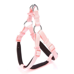 Doggie Comfort Dokuma Ronin Köpek Göğüs Tasması Xsmall Pembe 1,5x35-45 Cm