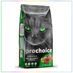 Prochoice Pro 36 Kuzulu & Pirinçli Yetişkin Kedi Maması 15 Kg