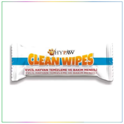 HYPAW Clean Wipes Kedi ve Köpekler için Temizleme ve Bakım Mendili 30x30cm