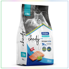 Chedy Balık Etli Kısırlaştırılmış Kedi Maması 1.5 Kg