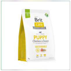Brit Care Puppy Digest & Relax Tavuklu Larva Proteinli Yavru Köpek Maması 3kg