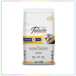 Felicia Az Tahıllı HypoAllergenic Tavuklu Kısırlaştırılmış 7+ Yetişkin Kedi Maması 2 Kg