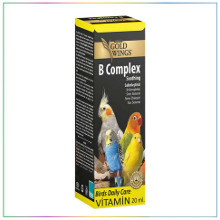 Gold Wings B Complex Vitamin Kuşlar İçin Stres Önleyici 20 ml