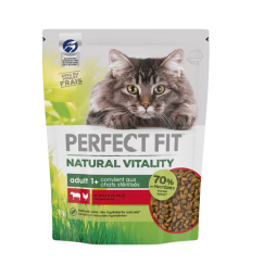 Perfect Fit Natural Vitality Tavuklu ve Sığır Etli Yetişkin Kedi Maması 1kg