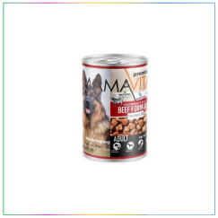 Mamavita Sığır Etli Yetişkin Köpek Konserve Yaş Maması 400gram