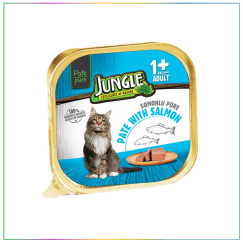 Jungle Yetişkin Kedi Somonlu Ezme Püresi 100 Gram