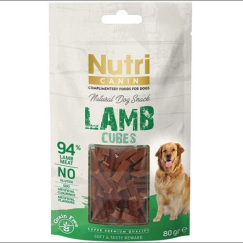 Nutri Canin Lamb Cubes Kuzu Etli Tahılsız Köpek Ödülü 80 Gr