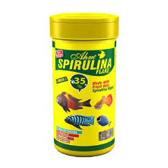 Ahm Spirulina Max Flake Food 250 ml