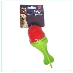 Playfull Öten Balık Şeklinde Plastik Köpek Oyuncağı 13x5 Cm