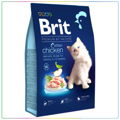 Brit Premium By Nature Cat Kitten Chicken 8 Kg