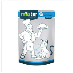 Master Balıklı Pouch Yaş Yetişkin Kedi Maması 80 Gr