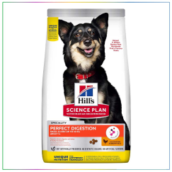Hill's Perfect Digestion Tavuklu Sindirim Destekleyici Mini Yetişkin Köpek Maması 1.5 Kg