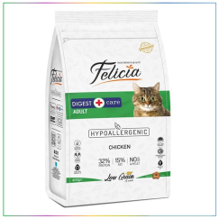 Felicia Düşük Tahıllı Tavuklu Yetişkin Kuru Kedi Maması 400 Gr