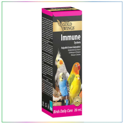 Gold Wings Immune Kuşlar İçin Enfeksiyon Önleyici Yem Katkısı 20 ml