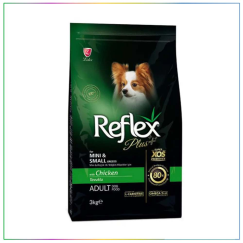 Reflex Plus Mini ve Küçük Irk Tavuklu Yetişkin Köpek Maması 3 Kg