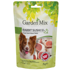 Gardenmix Tavşan Sushi Köpek Ödül Maması 75gr