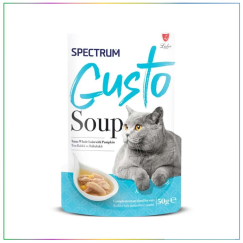 Spectrum Gusto Soup Ton Balıklı ve Balkabaklı Kedi