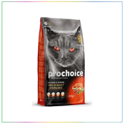 Prochoice Pro 33 Somon & Karidesli Kısırlaştırılmış Kedi Maması 2 Kg