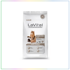 LaVital Kilo Kontrolü Kuzulu Kısırlaştırılmış Kedi Maması 1.5kg