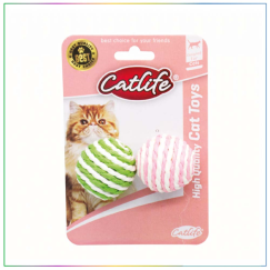 Catlife Kediler İçin 2'li Renkli Top Oyuncak