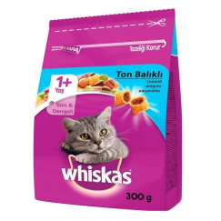 Whiskas Ton Balıklı ve Sebzeli Yetişkin Kedi Maması 300gr