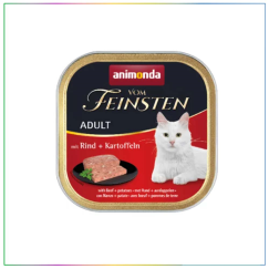 Animonda Vom Feinsten Sığır Etli ve Patatesli Yetişkin Kedi Konservesi 100 Gr.