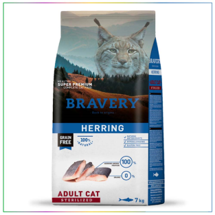Bravery Ringa Balıklı Kısırlaştırılmış Kedi Maması 2 Kg