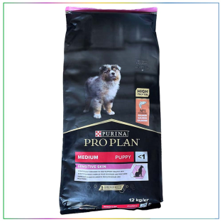 Pro Plan Puppy Medium Somonlu Yavru Köpek Maması 12 kg