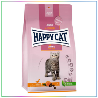 Happy Cat Junior Land Ente Tahılsız Ördekli Yavru Kedi Maması 4 Kg
