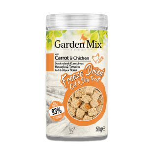Garden Mix  Havuçlu Ve Tavuklu Kedi Ve Köpek Ödül Maması 50 Gr