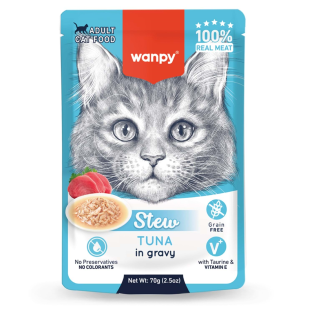 Wanpy Pouch Ton Balıklı Kedi Konservesi 70 gr