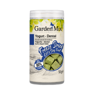 Garden Mix  Yoğurtlu Ve Tavuklu Dental Kedi Ve Köpek Ödül Maması 50 Gr