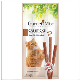 GardenMix Dana Etli Kedi Stick Ödül 3x5 gr